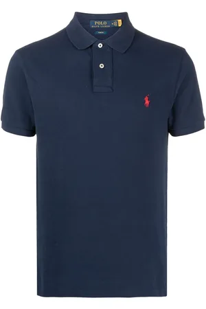 Ralph Lauren Poloshirt mit Polo Pony-Stickerei