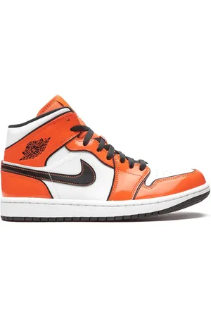 Jordan Air 1 Mid SE Turf Orange Sneakers
