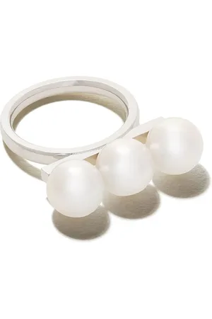 Tasaki 18kt Weißgoldring