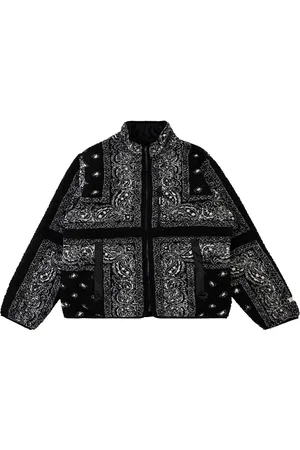 Supreme Wendbare Bandana-Fleecejacke