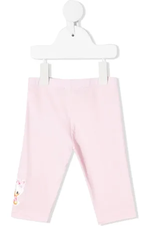 MONNALISA Leggings mit Blumenstickerei