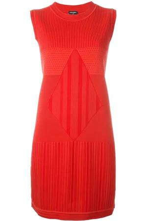 CHANEL Ärmelloses Strickkleid