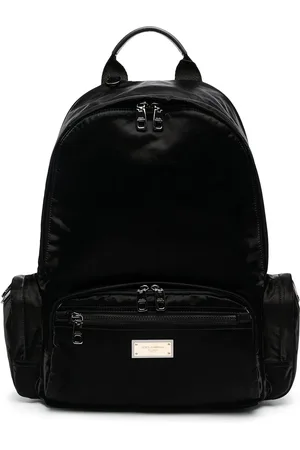 Dolce & Gabbana Rucksack mit Logo-Schild