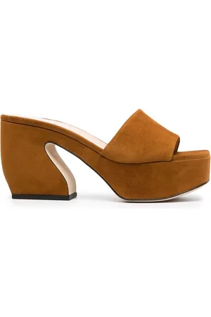 SI ROSSI Mules aus Wildleder