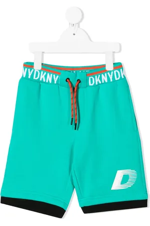 DKNY Bermudas mit Logo-Streifen