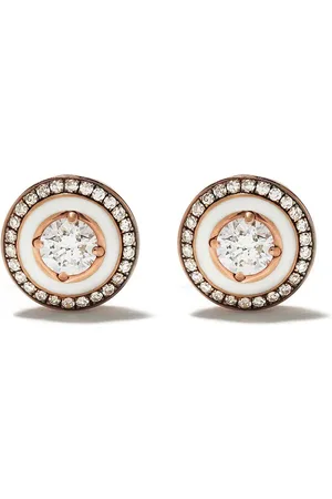SELIM MOUZANNAR 18kt Rotgoldohrringe mit Diamanten