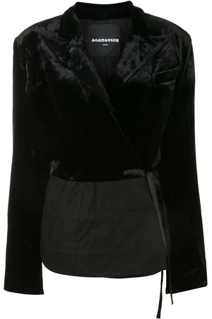 AGANOVICH Blazer mit Einsatz