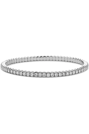 Pragnell 18kt Weißgoldarmband mit Diamanten