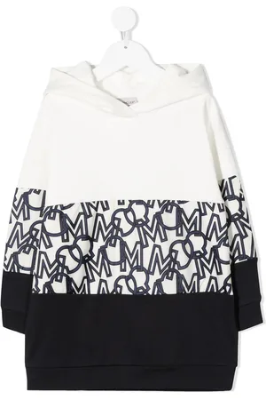 Moncler Kapuzenkleid mit Monogramm