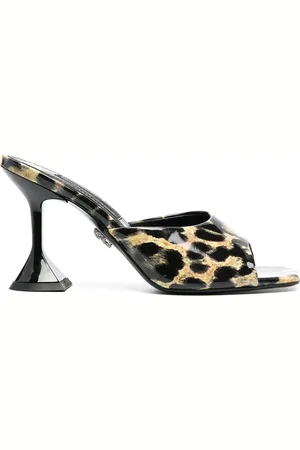 Philipp Plein Sandalen mit Leoparden-Print