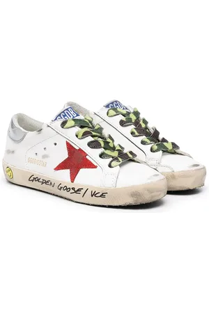 Golden Goose Sneakers mit Camouflage-Schnürung