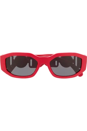 VERSACE Sonnenbrille mit eckigem Gestell