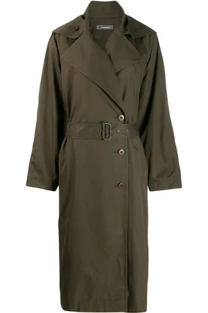 Issey Miyake Trenchcoat im Oversized-Look