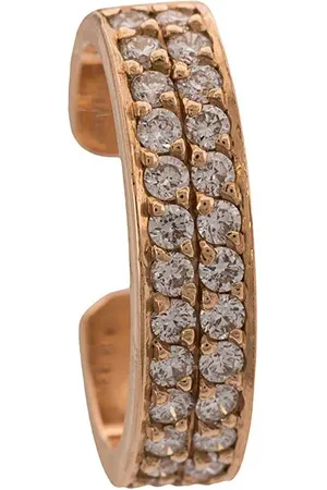 Anita 18kt Ear Cuff aus Weiß mit Diamanten