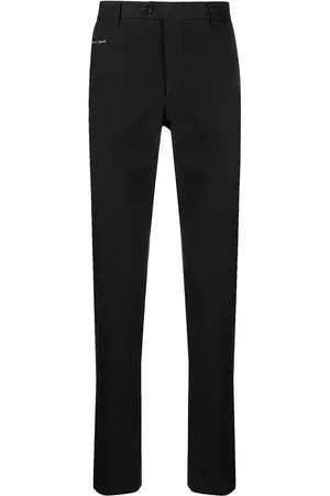 Philipp Plein Chino mit Logo-Schild