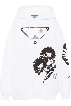 Prada Hoodie mit grafischem Print