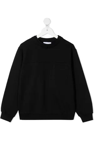 Dondup Sweatshirt mit Metallic-Logo
