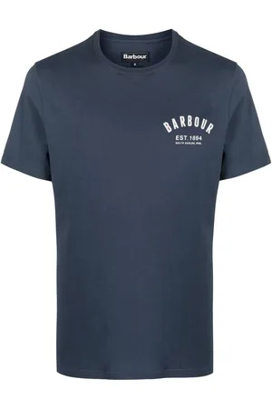 Barbour T-Shirt mit Logo-Print