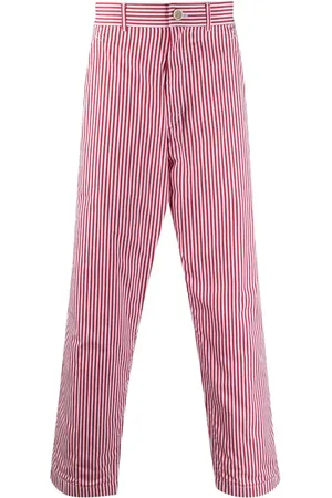 Comme des Garçons Gerade Hose mit Nadelstreifen