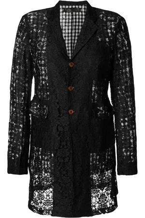 Comme des Garçons Spitzenjacke mit Knopfleiste
