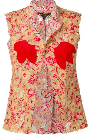 Comme des Garçons Weste mit Stickerei