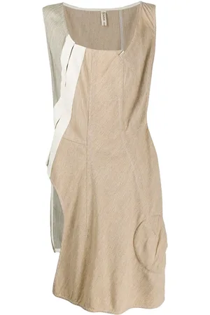 Comme des Garçons 1999 Asymmetrisches Patchwork-Kleid