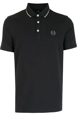 Armani Exchange Poloshirt mit Logo-Print