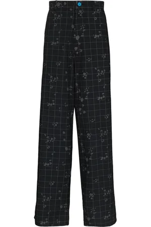UNDERCOVER Lockere Hose mit Karomuster