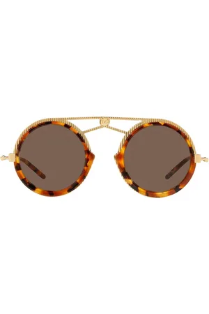 Dolce & Gabbana Pilotenbrille in Schildpattoptik