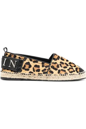 Philipp Plein Espadrilles mit Leoparden-Print