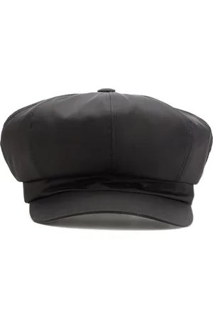 Prada Re-Nylon Kappe mit Logo