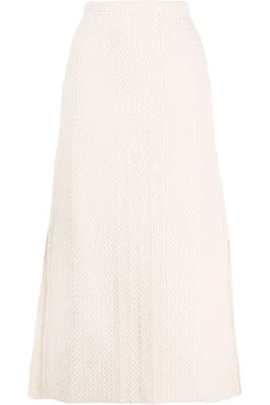 Jil Sander Strickrock mit Zickzackmuster