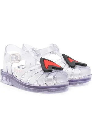 10 CORSO COMO Jelly-Sandalen mit Herzdetail