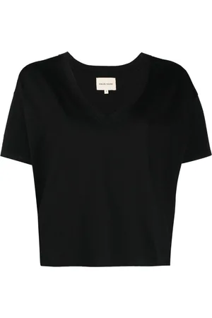 Loulou de Saison T-Shirt mit V-Ausschnitt