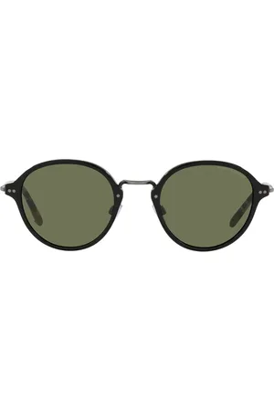 Giorgio Armani Sonnenbrille mit rundem Gestell