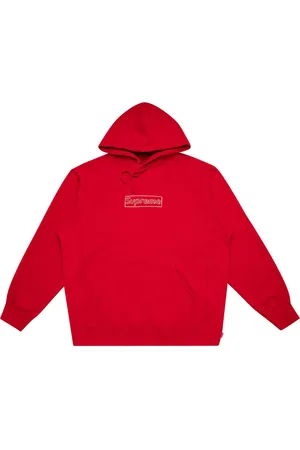 Supreme Kaws Chalk Hoodie mit Logo