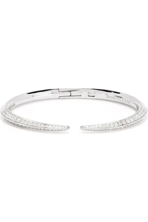 SHAUN LEANE 18kt Weißgoldarmband mit Diamanten