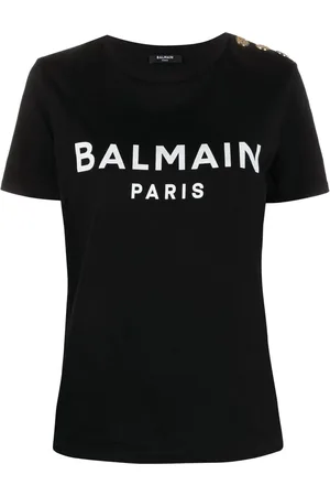 Balmain T-Shirt mit Logo-Print