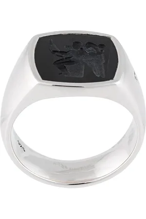 TOM WOOD Eros Ring mit Onyx