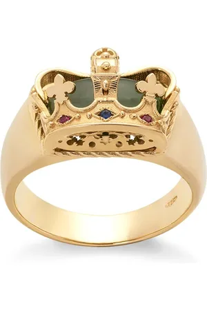 Dolce & Gabbana 18kt Gelbgoldring im Kronendesign