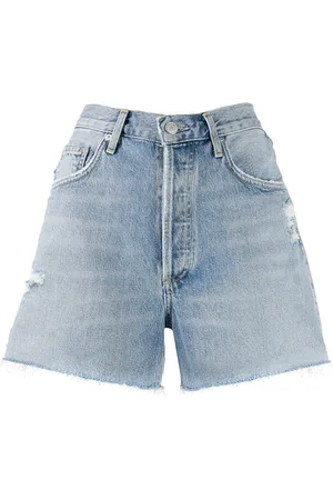 AGOLDE Jeans-Shorts im Distressed-Look