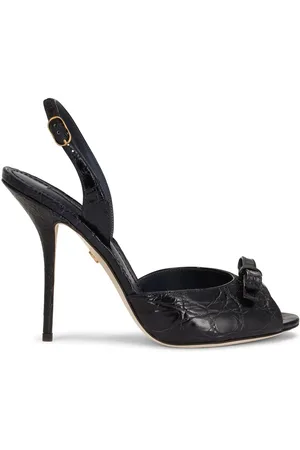Dolce & Gabbana Sandalen aus Alligatorleder