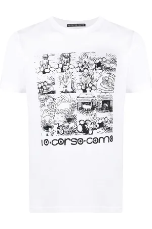 10 CORSO COMO T-Shirt mit grafischem Print