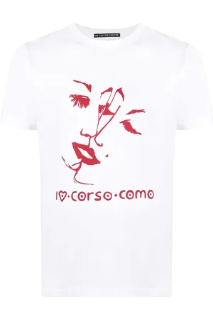 10 CORSO COMO T-Shirt mit grafischem Print