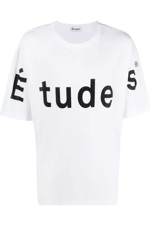 Etudes T-Shirt mit Logo-Print