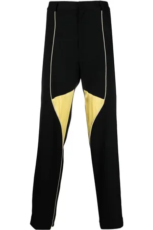 WALES BONNER Gerade Hose in Colour-Block-Optik