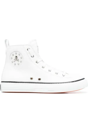 Philipp Plein High-Top-Sneakers aus Leder