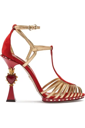 Dolce & Gabbana Sandalen mit Design-Absatz 105mm