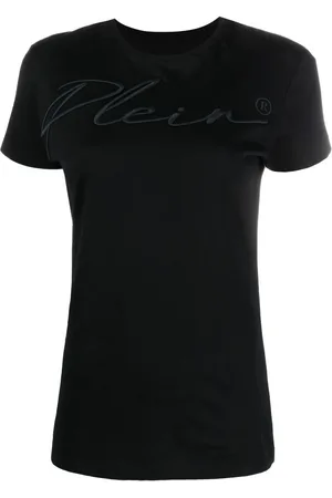 Philipp Plein T-Shirt mit Logo-Stickerei