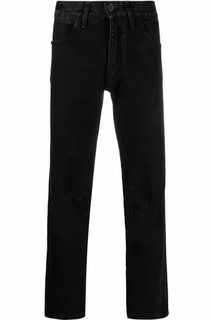 Liberal Youth Ministry Halbhohe Cropped-Jeans